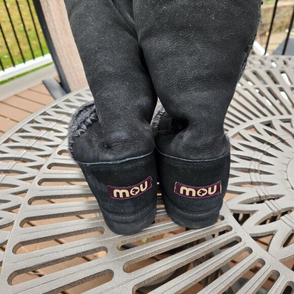 MOU Eskimo 40 Tall Boots (Black) size 40 (US 9) - Picture 2 of 5